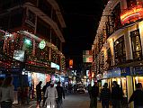 Kathmandu 02 05 Thamel Street Lights Up At Night 